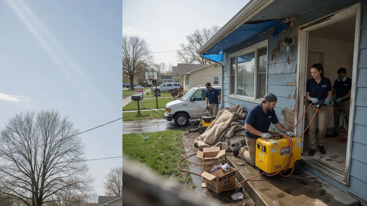 Basement Flood Cleanup in Coolin, ID near me